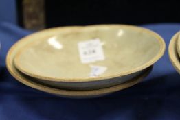 Two early Chinese pottery bowls.