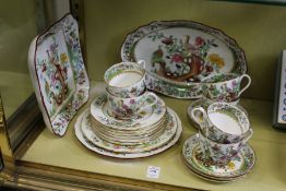A quantity of Spode Asiatic Pheasant china.