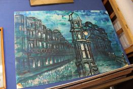 In the manner of Bernard Buffet 