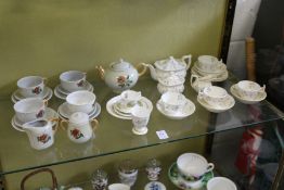 Three various part children's tea services.