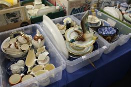 A quantity of decorative and household china.