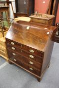 A George III mahogany bureau.