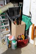 Gardening tools etc.