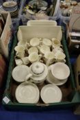 A quantity of Wedgwood cream ware dinner and tea service.