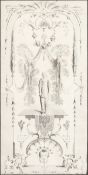 Crepy after Wateau. A Classical Engraving featuring Garlands, 15