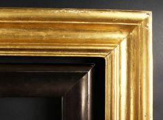 A Moulded Gilt Frame. 38.75