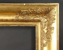 A Charles X Period Gilt Composition Frame. 26.5