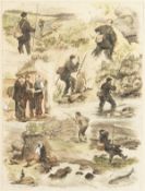 The Tribulations of a Trout Fisher, from the Graphic, September 1875, 15