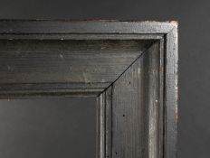 19th Century English School. A Black Painted Frame. 31.5
