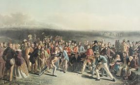 A Print of 'The Golfers - A Grand Match Played over St. Andrews Links, in a Good Composition