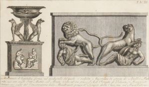 Roccheggiani. A Set of Four Framed Early Nineteenth Century Architectural Engravings, (4).