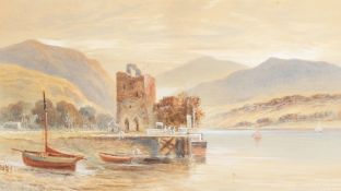 J. Berkeley Hewitt (19th Century) British. 'Lock Lomond' and 'Carrick Castle', a Pair of