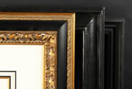 A Collection of Three Ebonised Frames. 14