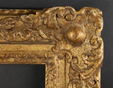 An 18th Century English Carved Frame. 29.25