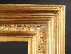 A Shaped and Composition Gilt Frame, 33.25