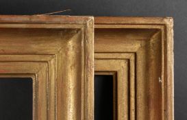 An Early 20th Century French Carved and Painted Frame. 16