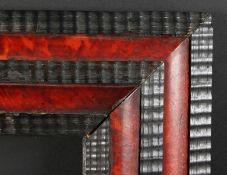 An 18th Century Dutch Tortoiseshell Frame with Ripple Edges. 19.5