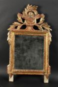 A 19th Century French Carved Frame as a Mirror. 11.5