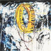 Mario Schifano (1934-1998) Italian. 'Satellite', Signed, Artist's Proof Lithograph. 19.75