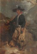 Manner of Francisco Jose de Goya y Lucientes (1746-1828) Spanish. Study of a Man Standing in a