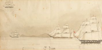 19th Century Maritime School. 'I reckon I must whip em all to an ..........al smash and that's a