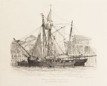 A Collection of Nine Maritime Prints, E.W. Cooke, 7