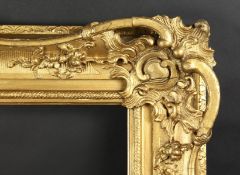 A 19th Century French Gilt Composition Frame. 21.5