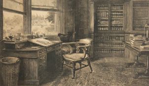 After Fildes. 'The Empty Chair, Gad's Hill - 9th of June 1870' and Two Further Prints.