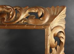 A 19th Century Carved Florentine Style Frame. 18