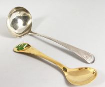 A GEORG JENSEN 1979 SPOON and A BATEMAN SPOON (2).