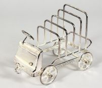 A CHRISTOPHER DRESSER DESIGN CAR TOAST RACK.