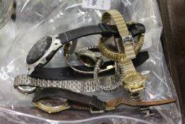 Various wristwatches.