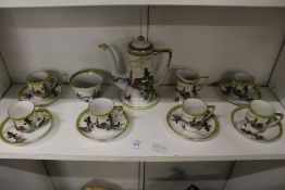 A Noritake coffee service.