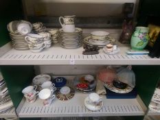 A quantity of decorative china , etc