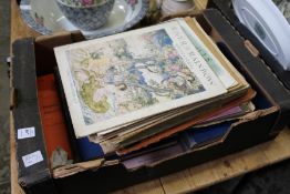 A quantity of printed sheet music.