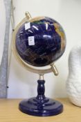 A decorative globe.