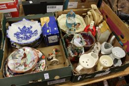 A quantity of decorative china.