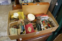 Fishing rods and accessories.