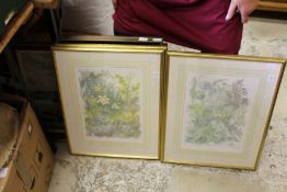 Various paintings and prints.