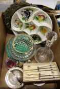 Decorative china, glassware etc.