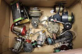 Various fishing reels.