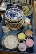 Part tea services and other decorative china.