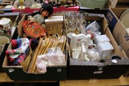 Two boxes of miscellaneous items.