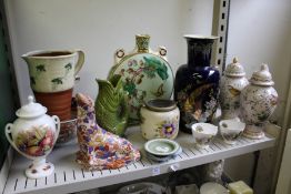 A quantity of decorative china.