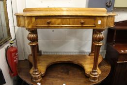 A Victorian satinwood Duchess style dressing table.