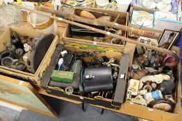 A large quantity of miscellaneous collectables and household items to include early stoneware