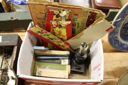 A Mickey Mouse lantern with slides.