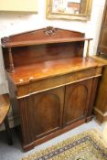 A 19th century mahogany chiffonier of typical form.