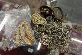 Decorative necklaces.