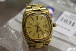 A ladies' wristwatch.